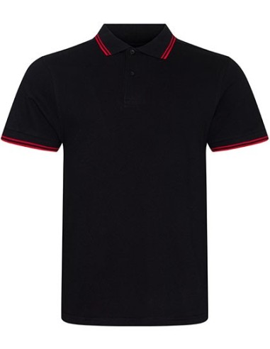 A-JP003-Stretch Tipped Polo